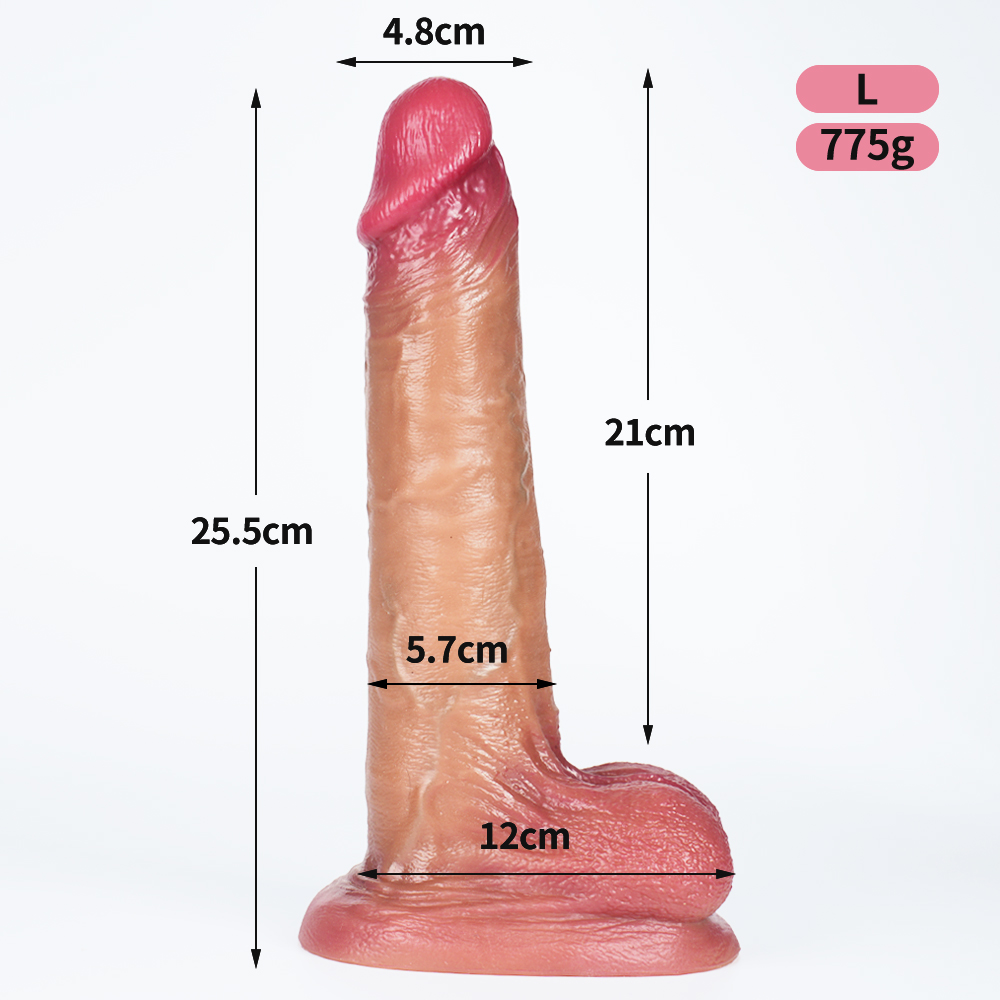 Double Layer Liquid Silicone Dildo for Female Dildo and Anal Plug Dildo for Female Sex Toys