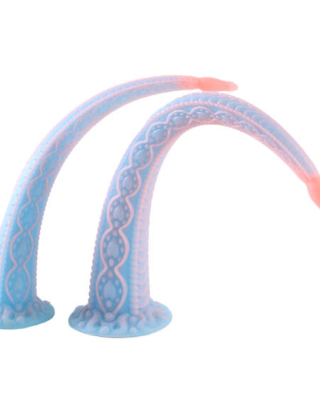 Long Tentacle Big Dildo Fantasy Monster Dildo Dragon Knot Dildo Huge Animal Alien Anal Plug with Suction Cup for Adult Sex Toys